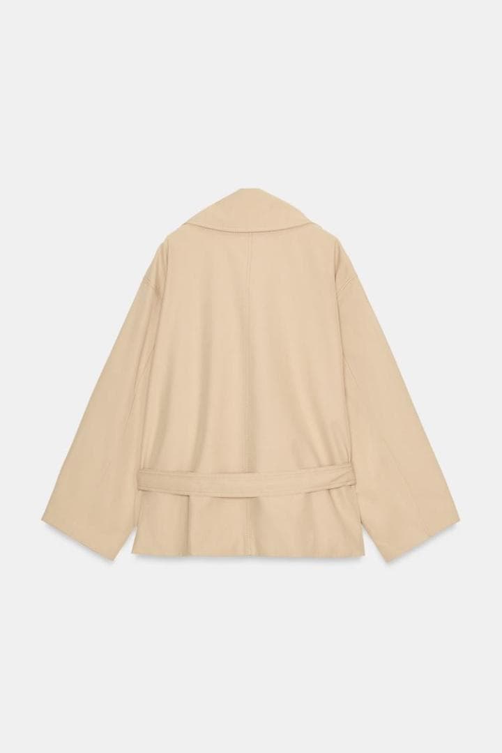 新品‼ ZARA ショートトレンチコート XS～S