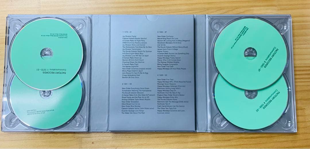洋楽 Factory Records Communications 1978-92