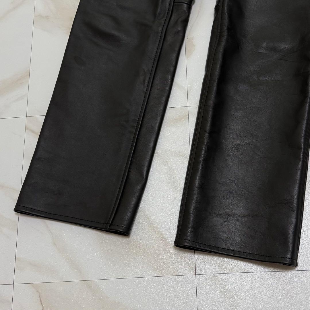 KADOYA カドヤ レザーパンツ 本革 ライダース バイク 黒