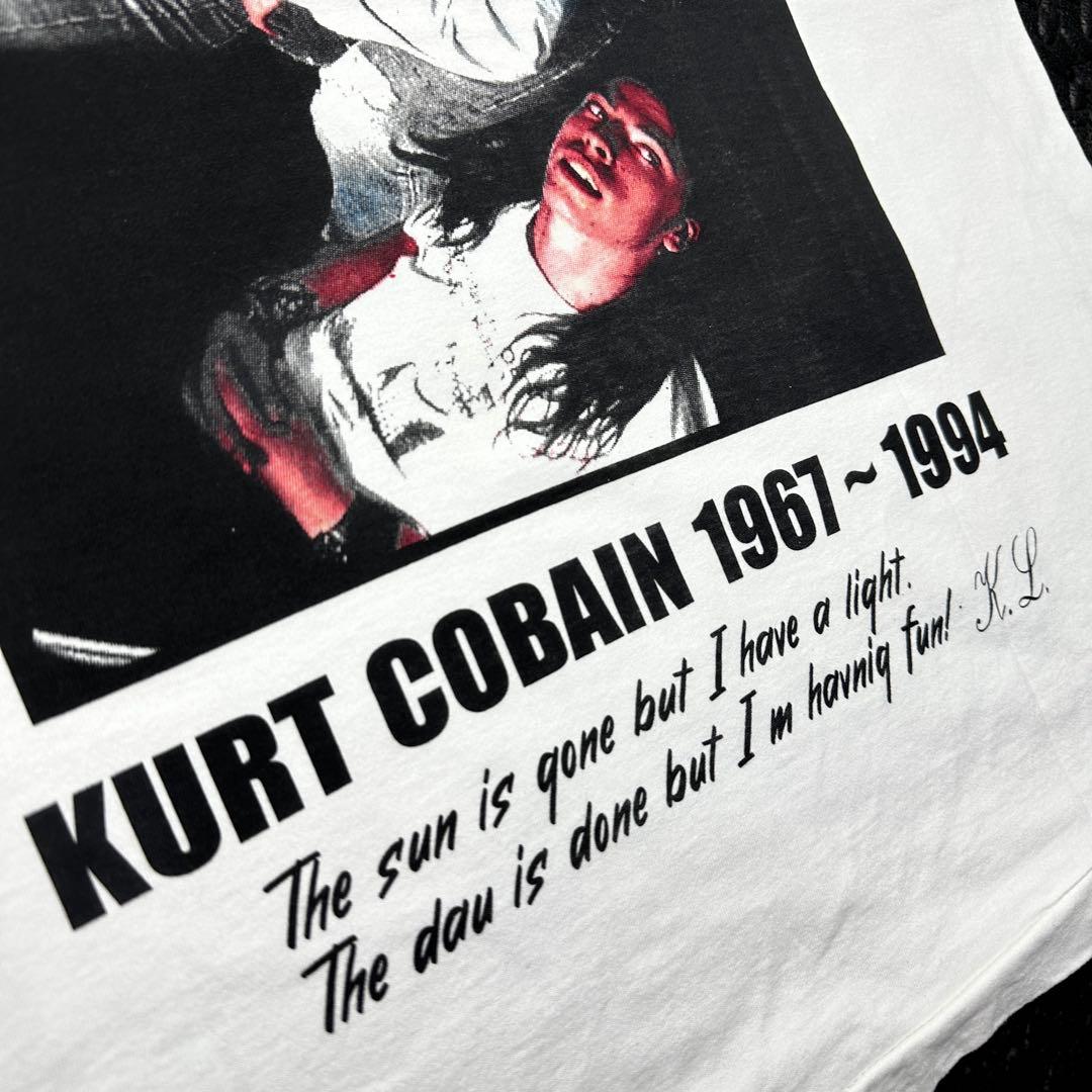 Nirvana IN UTERO WHITE  ニルヴァーナTシャツ