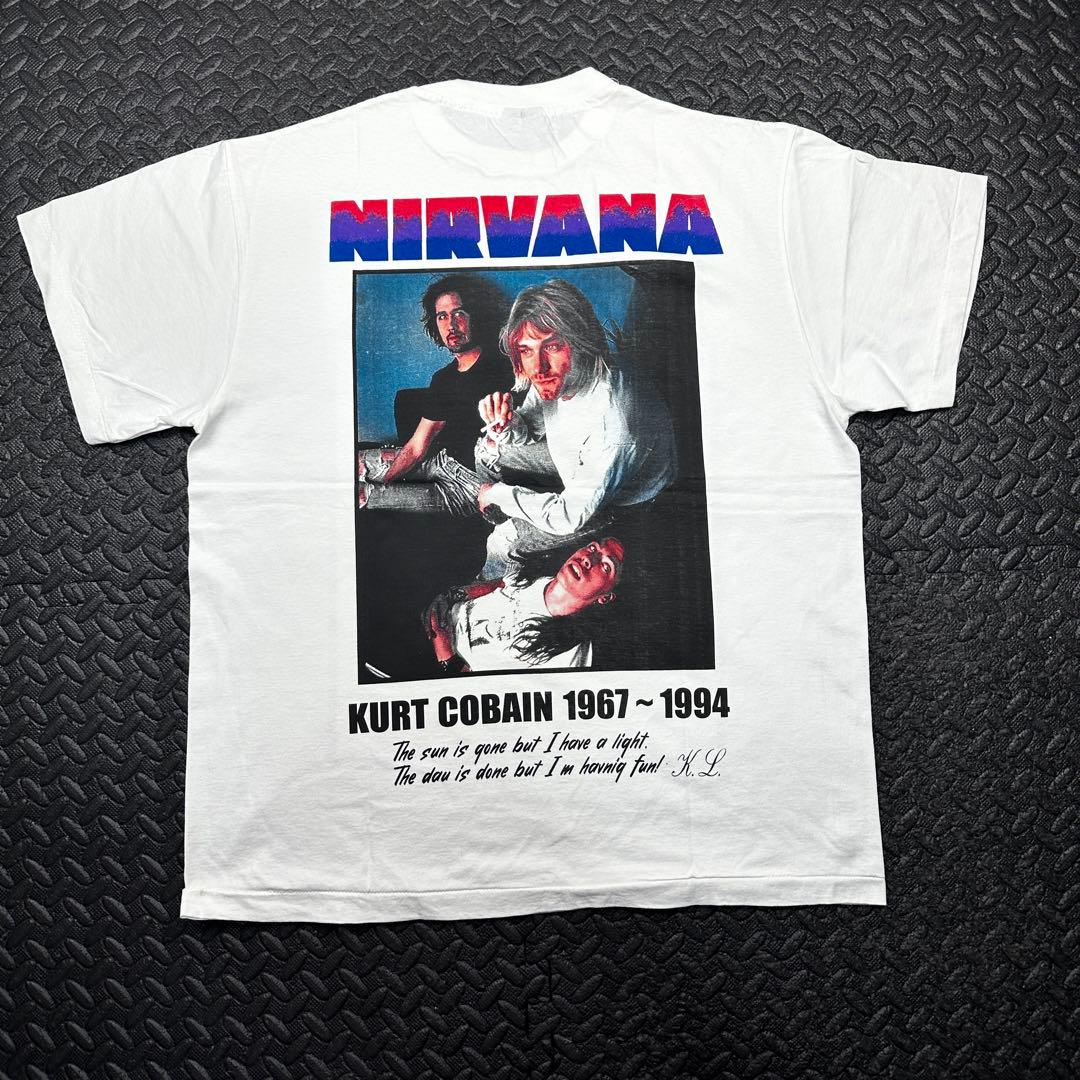 Nirvana IN UTERO WHITE  ニルヴァーナTシャツ