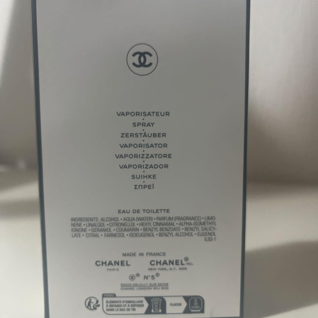 CHANEL N°5 L’EAU 100ml （シャネル No.5 ロー）