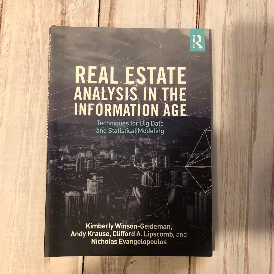 ビジネス・経済 Real Estate analysis in the information
