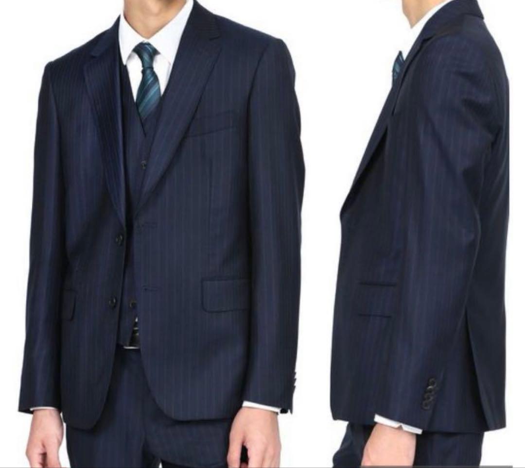 【未使用級】最終特価　裏地　花柄　Paul Smith×DORMEUIL　L