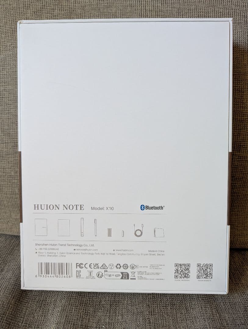 HUION NOTE X10 ペンタブレット デジダルスマートノート