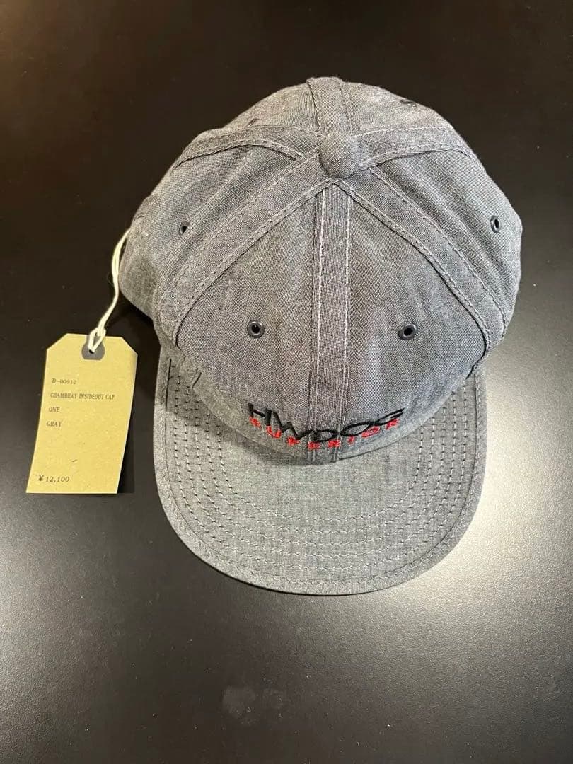 【新品】CHAMBRAY INSIDEOUT CAP