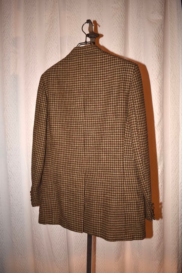 Vintage Dunhill ダンヒル　ウールシルク　ツイード　イタリア製