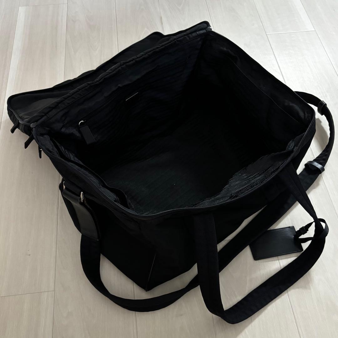 【美品✨】プラダ PRADA 2wayボストンバッグ ナイロン 黒