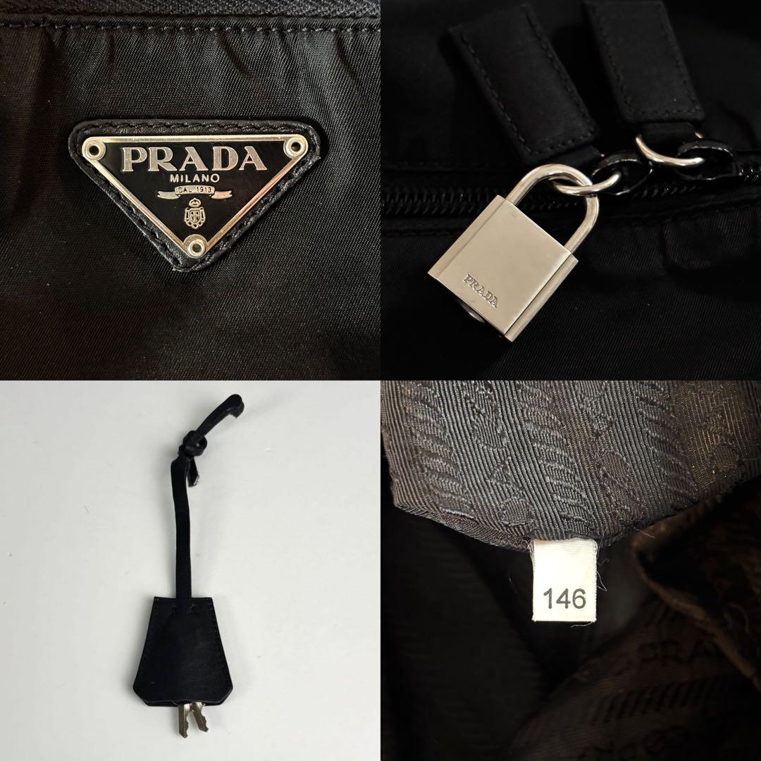 【美品✨】プラダ PRADA 2wayボストンバッグ ナイロン 黒