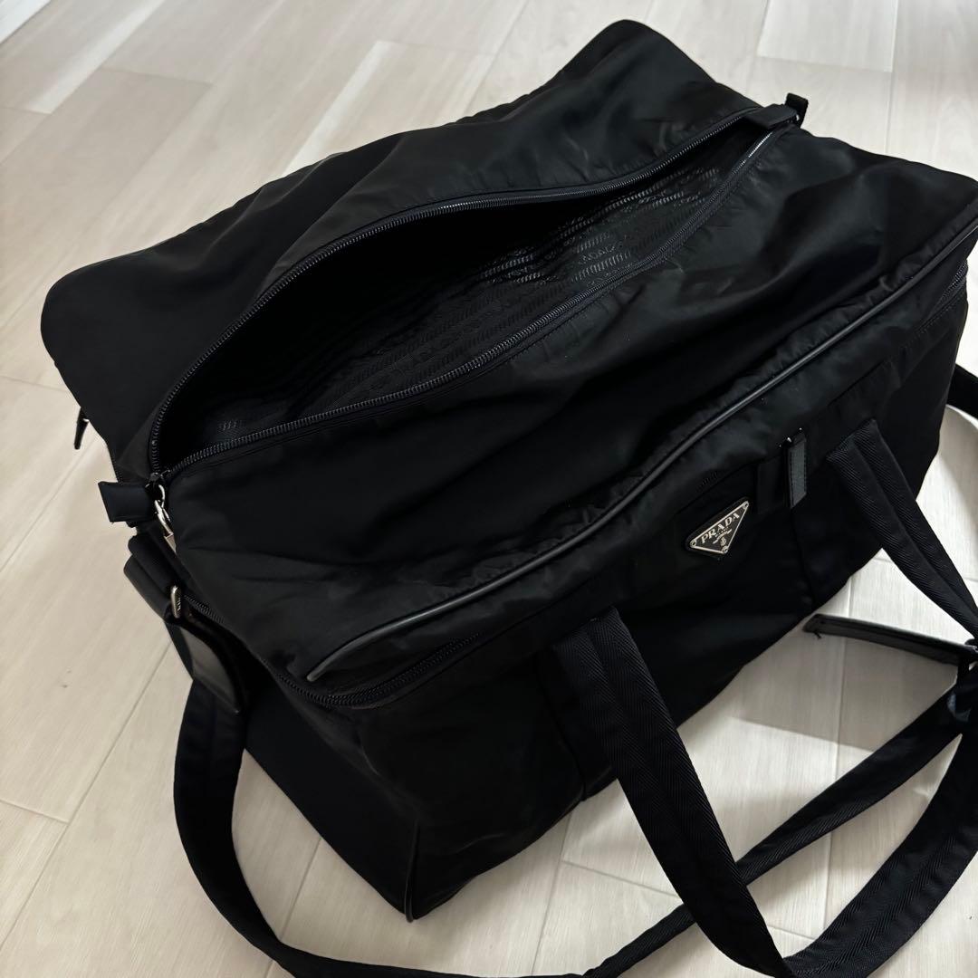 【美品✨】プラダ PRADA 2wayボストンバッグ ナイロン 黒