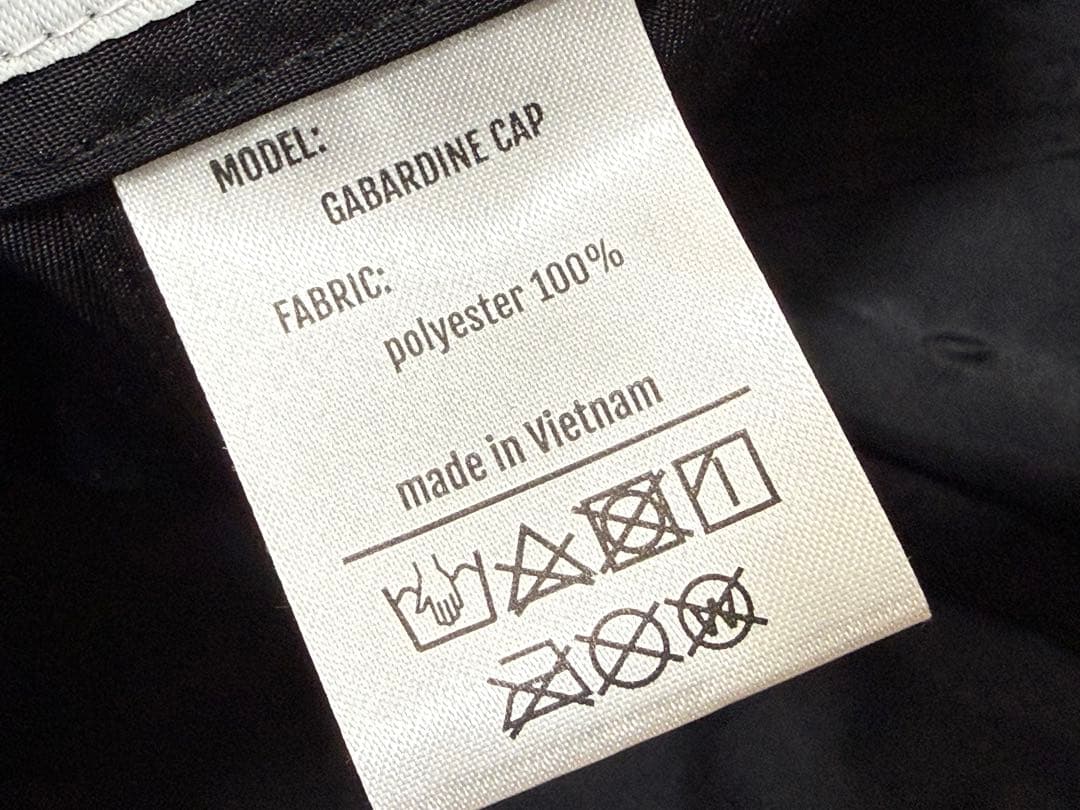 帽子 UNNAMED HEADWEAR GABARDINE / BLK