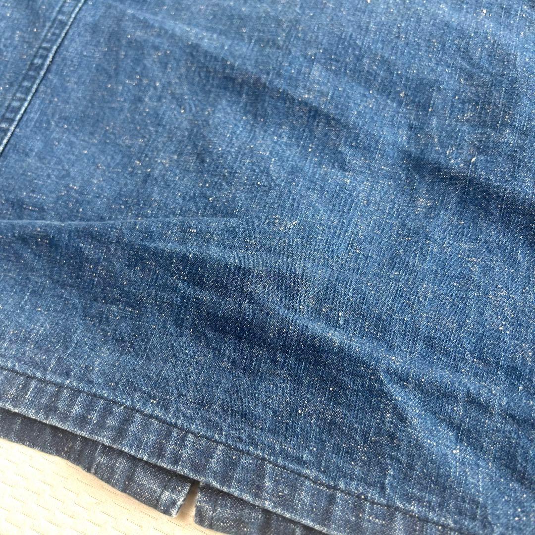 SUNNY SPORTS デニム ジャケット カバーオール　ワーク　ネップ