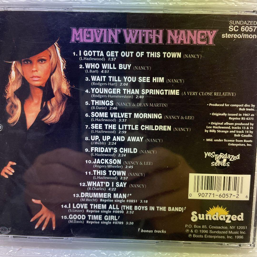 洋楽 AOR CD NANCY SINATORA  movin