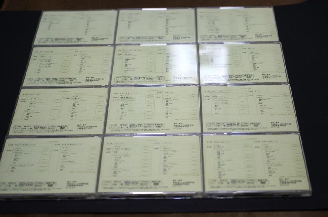Bakery 辻製菓専門学校 製パン技術講座　DVD 12枚セット