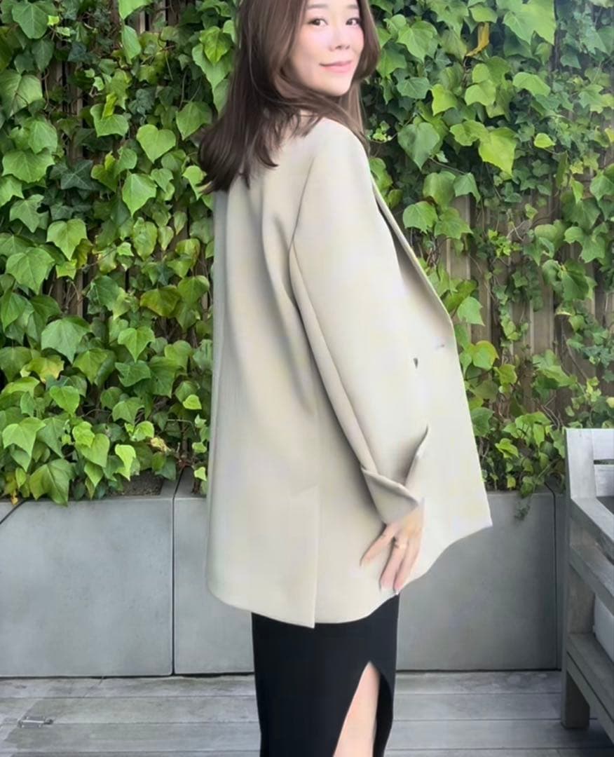roughlow jacket ベージュ　ラフロー