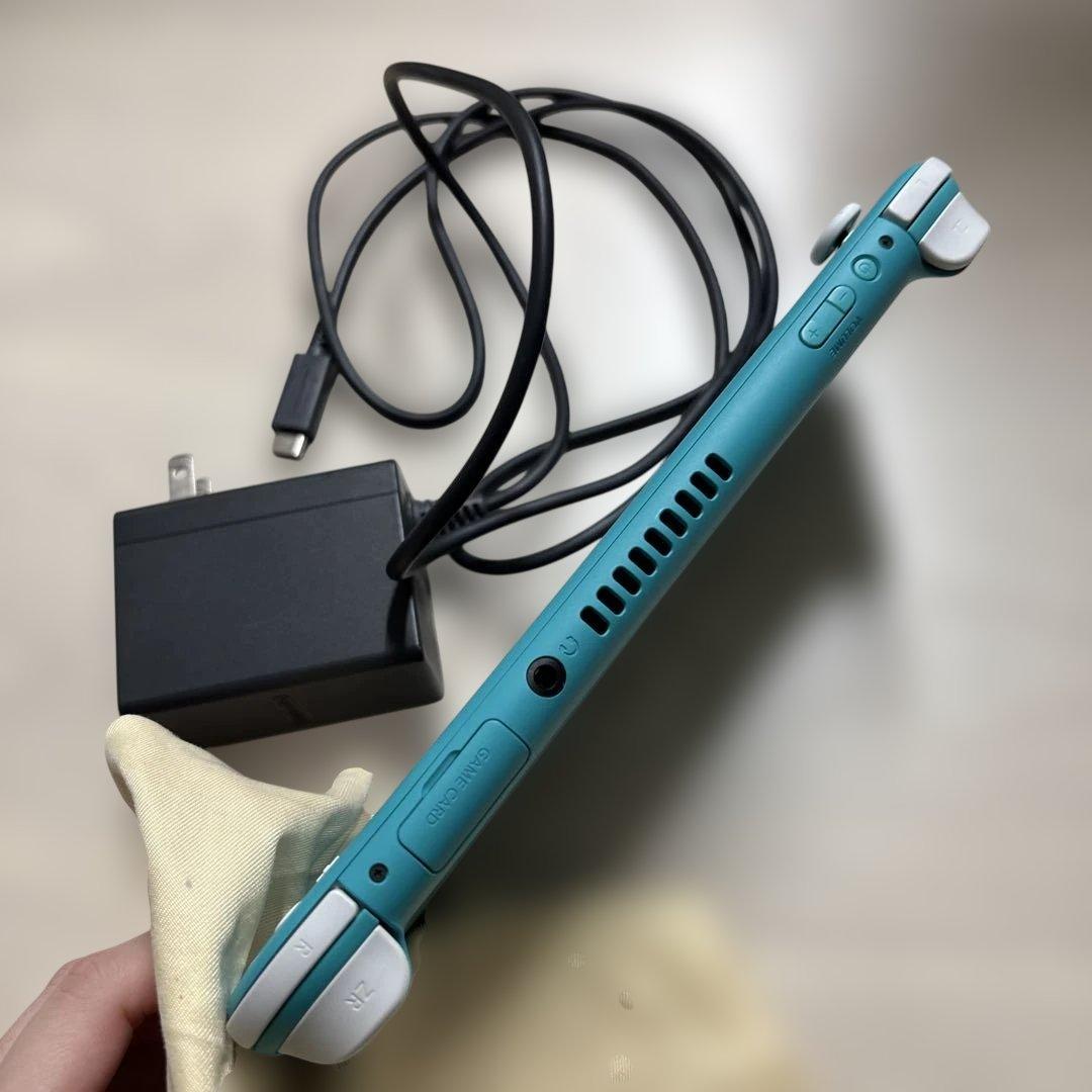 Nintendo Switch Light 本体 ターコイズ 充電器付き