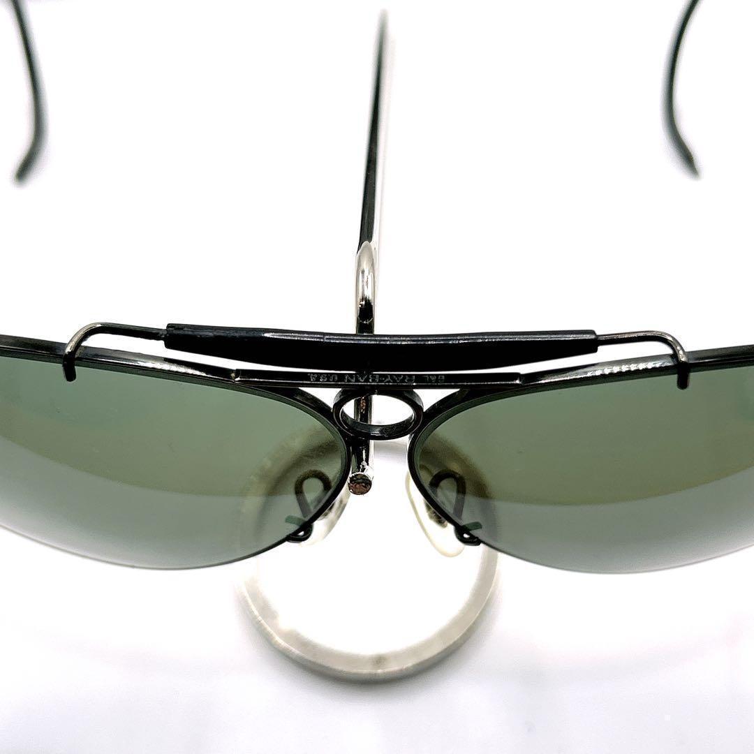 希少✨Ray-Ban ティアドロップ　サングラス　ブラック　B&L USA