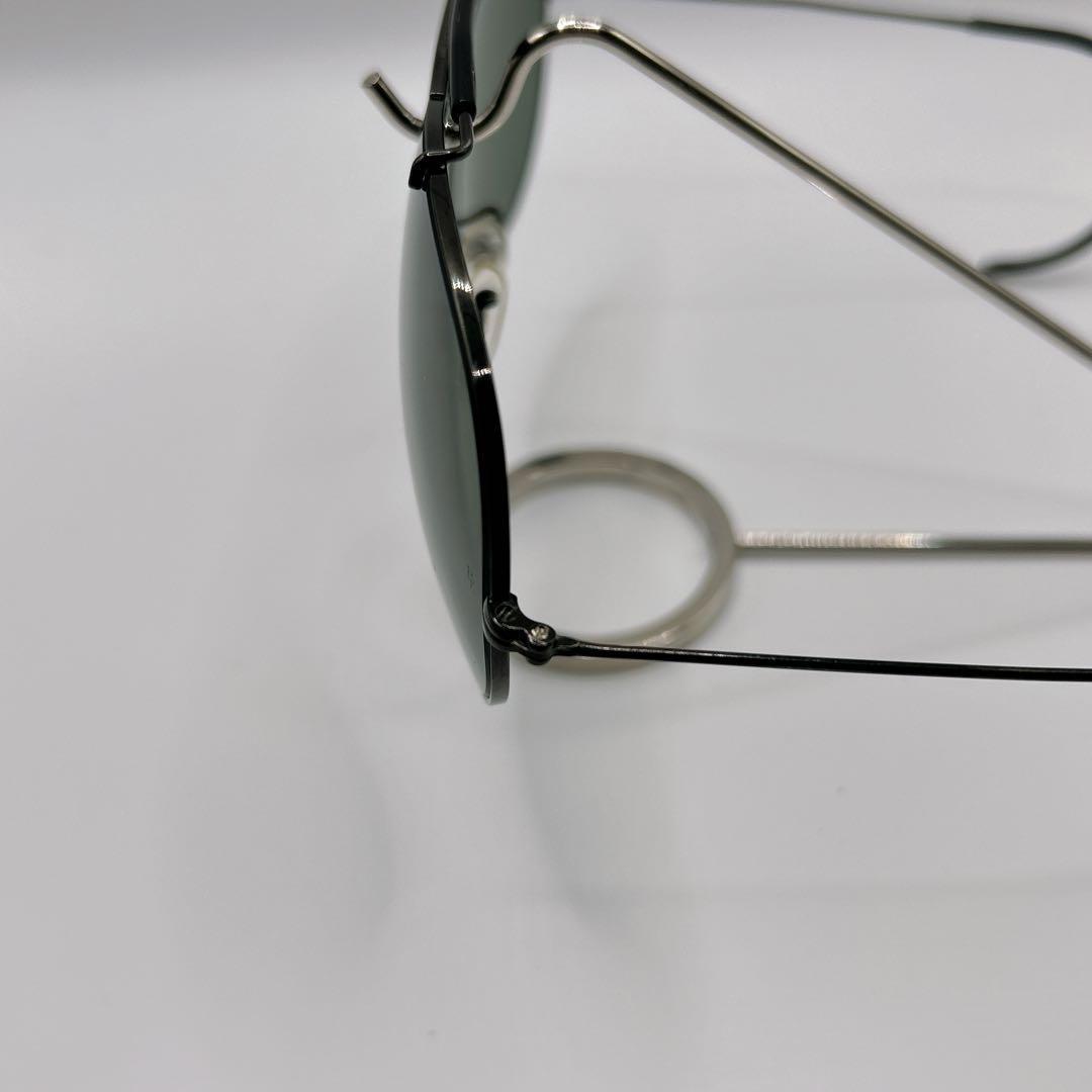 希少✨Ray-Ban ティアドロップ　サングラス　ブラック　B&L USA