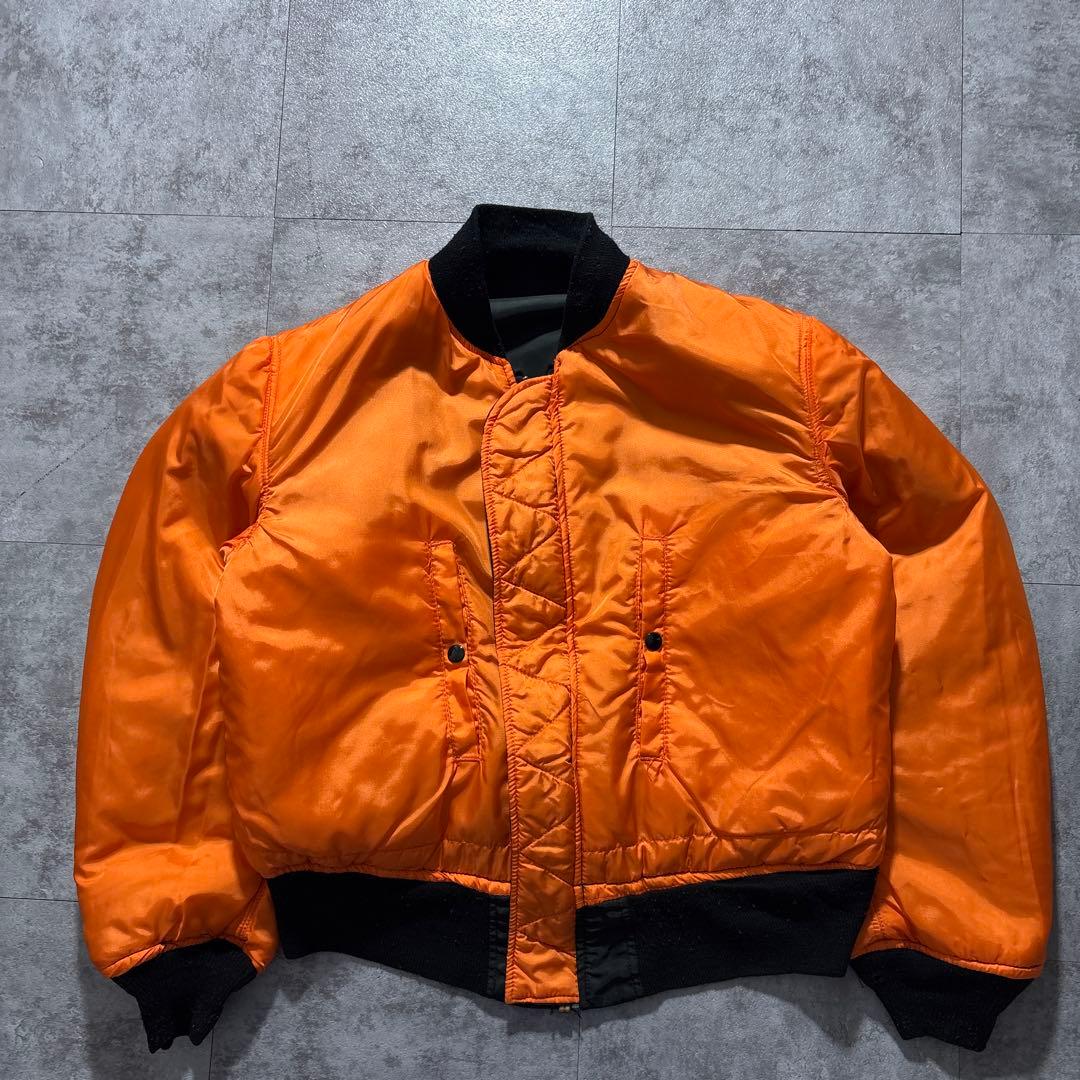 ジャケット・アウター 90s alpha reversible ma-1 flight jacket