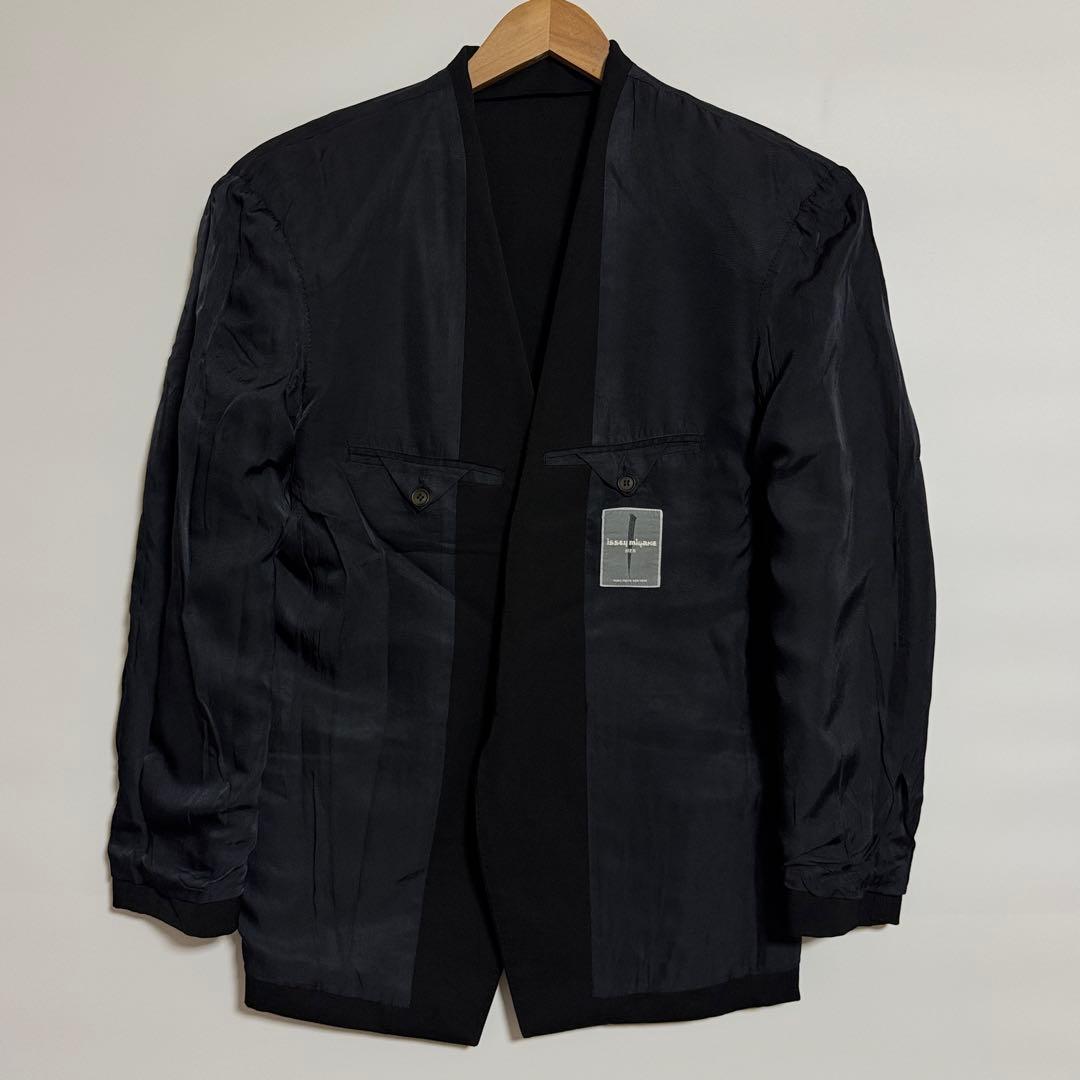 購*！様 ISSEY MIYAKE 筆タグ 80s 90s ウール テーラード