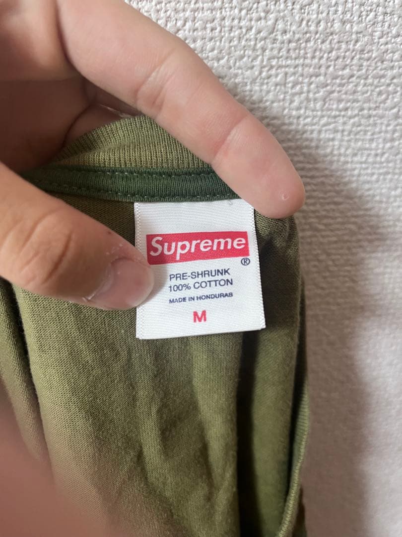 supreme迷彩Tシャツよっしー