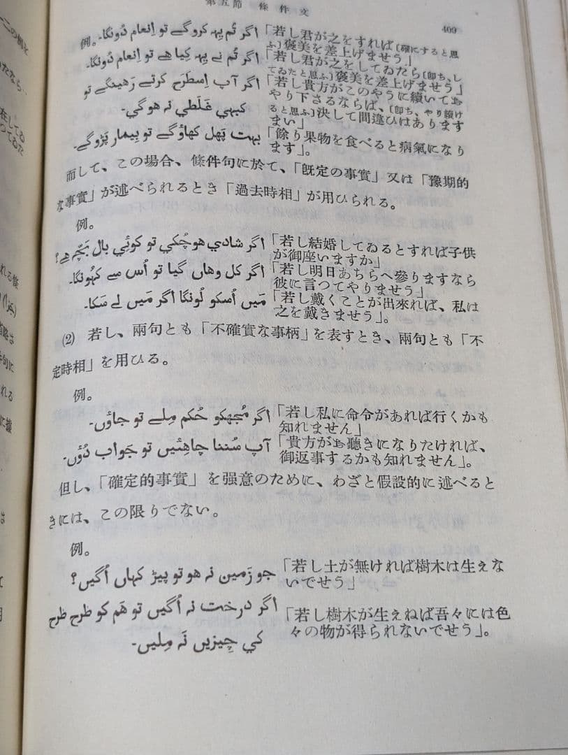 印度文典 沢英三 インド ウルドゥー語 ヒンディー語 文法 言語 語学 参考書