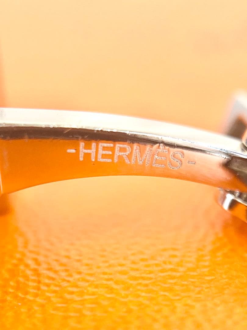 HERMES エルメス クイズ レインボー Hロゴ カフリンクス カフス ボタン