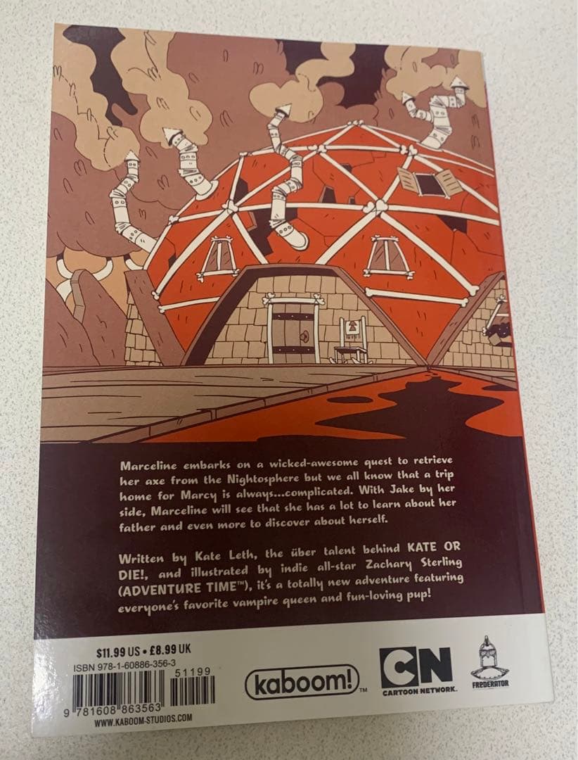 Adventure Time seeing red 洋書