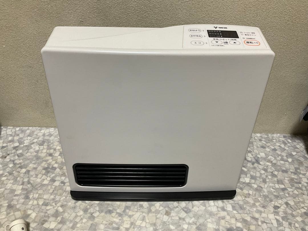 Rinnai ガスファンヒーター 都市ガス用 RC-U2401E ガスコード1m