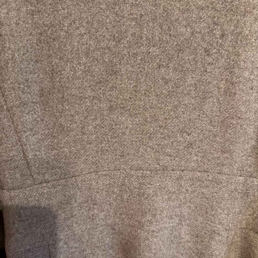 ETRO 刺繍入りグレージュコート　美品