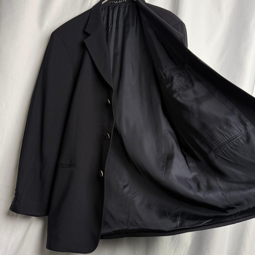 90s USA製 HUGO BOSS スーツ 42R テーラード ジャケット