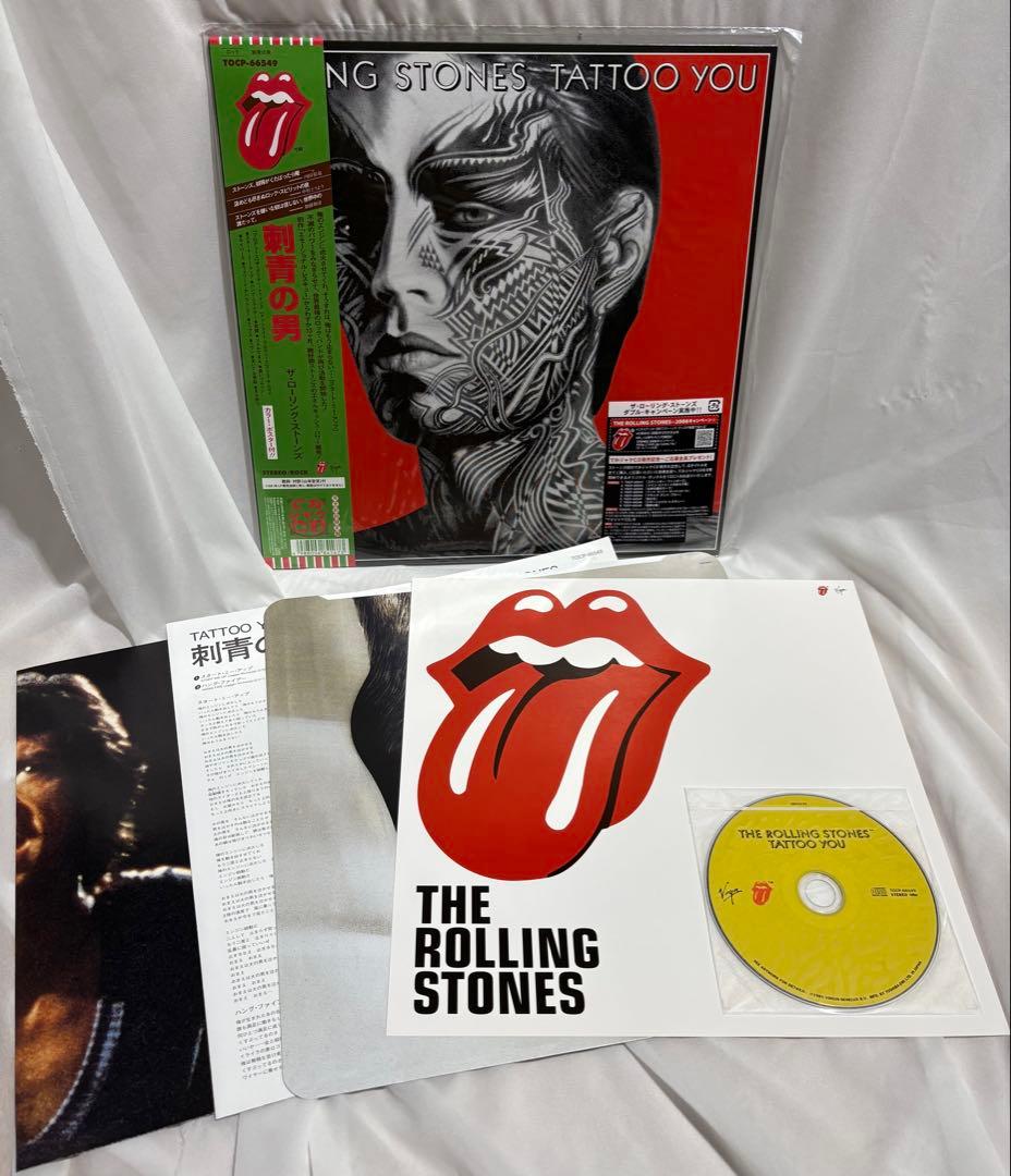 【新品】　ザ・ローリング・ストーンズ　刺青の男　完全初回限定盤　でかジャケCD