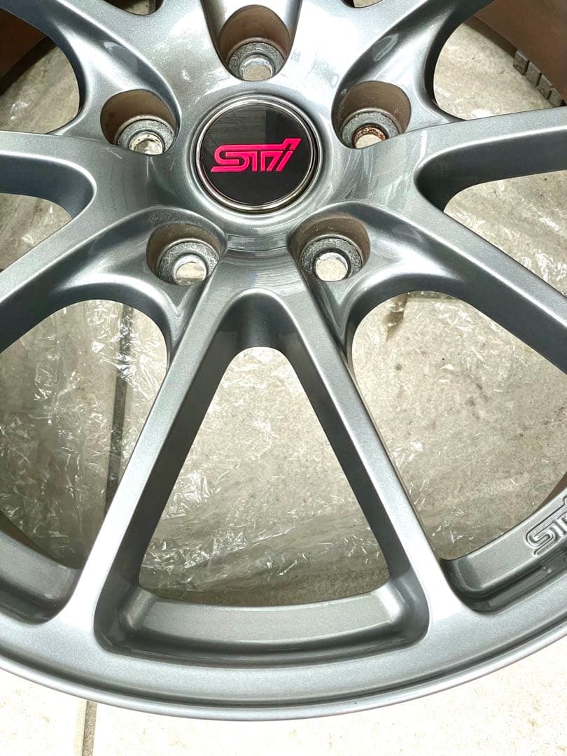 STI パフォーマンスホイール 18インチ 8.5J +53 マットガンブラック