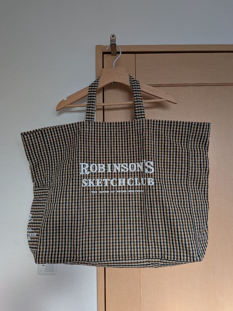 オールドマンズテーラー　ROBINSONS CHECK BAG