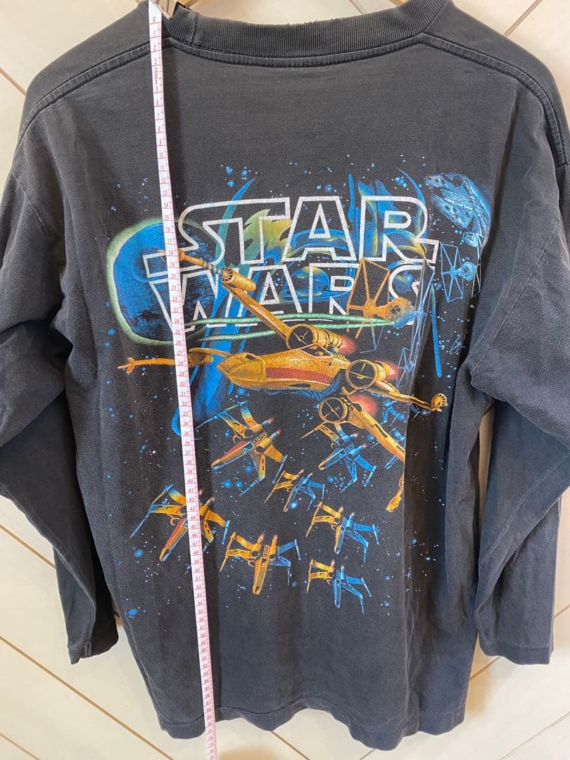 ヴィンテージ スターウォーズ 両面プリントstarwars ロング Tシャツ
