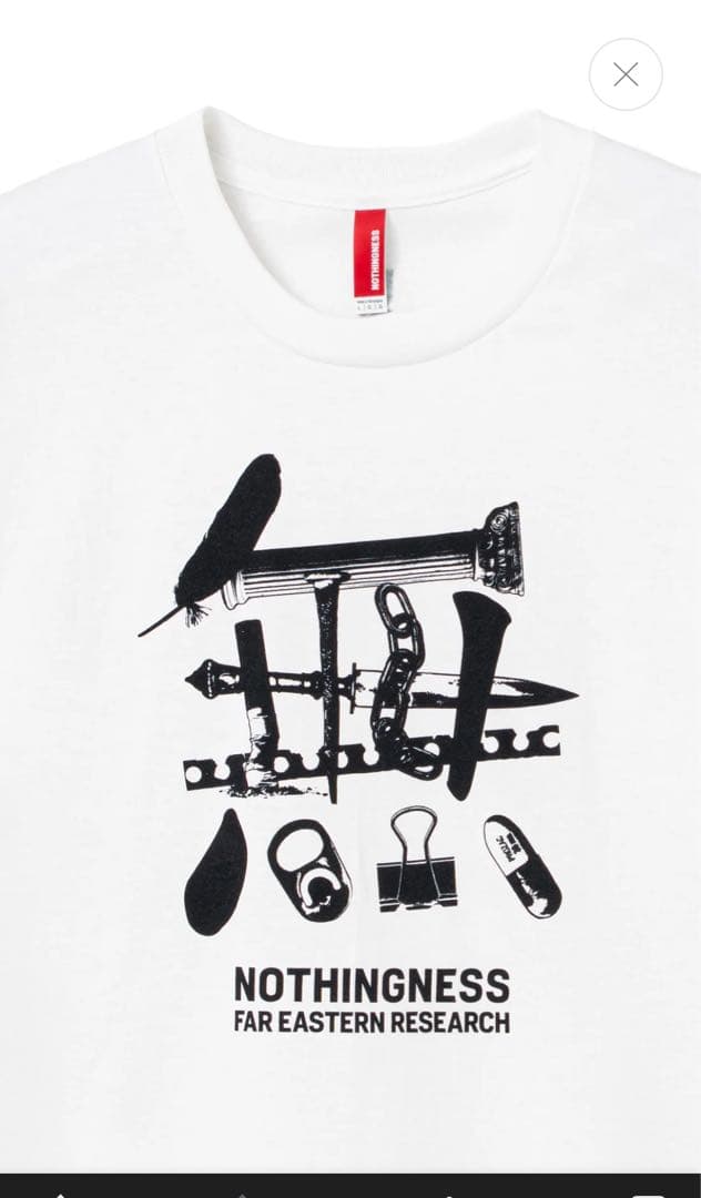 定価以下 UNDERCOVER XNOTHINGNESS 無TシャツXL白 新品