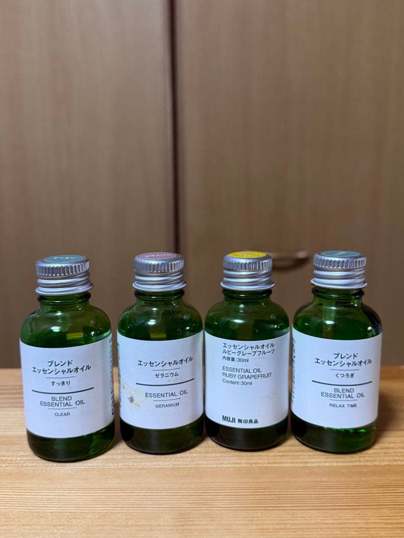 無印良品　エッセンシャルオイル 30ml 9本まとめ売り