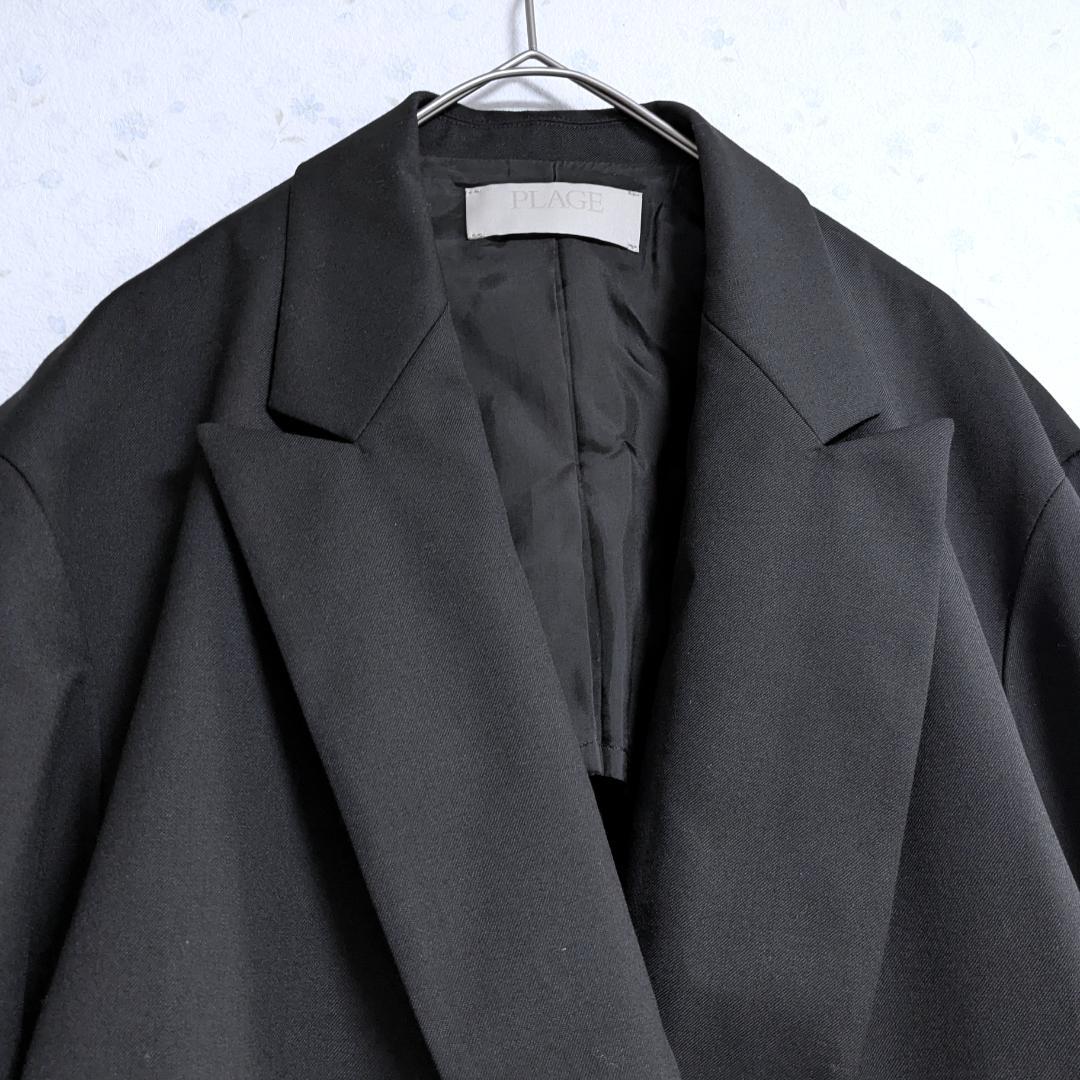 haco様 良品 24AW Plage SOFT WOOL ダブル ジャケット