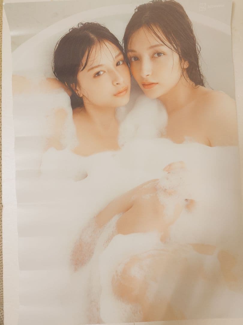 【直筆サイン入り本＆生写真＆ポスター】エリマリ姉妹1st写真集fericire