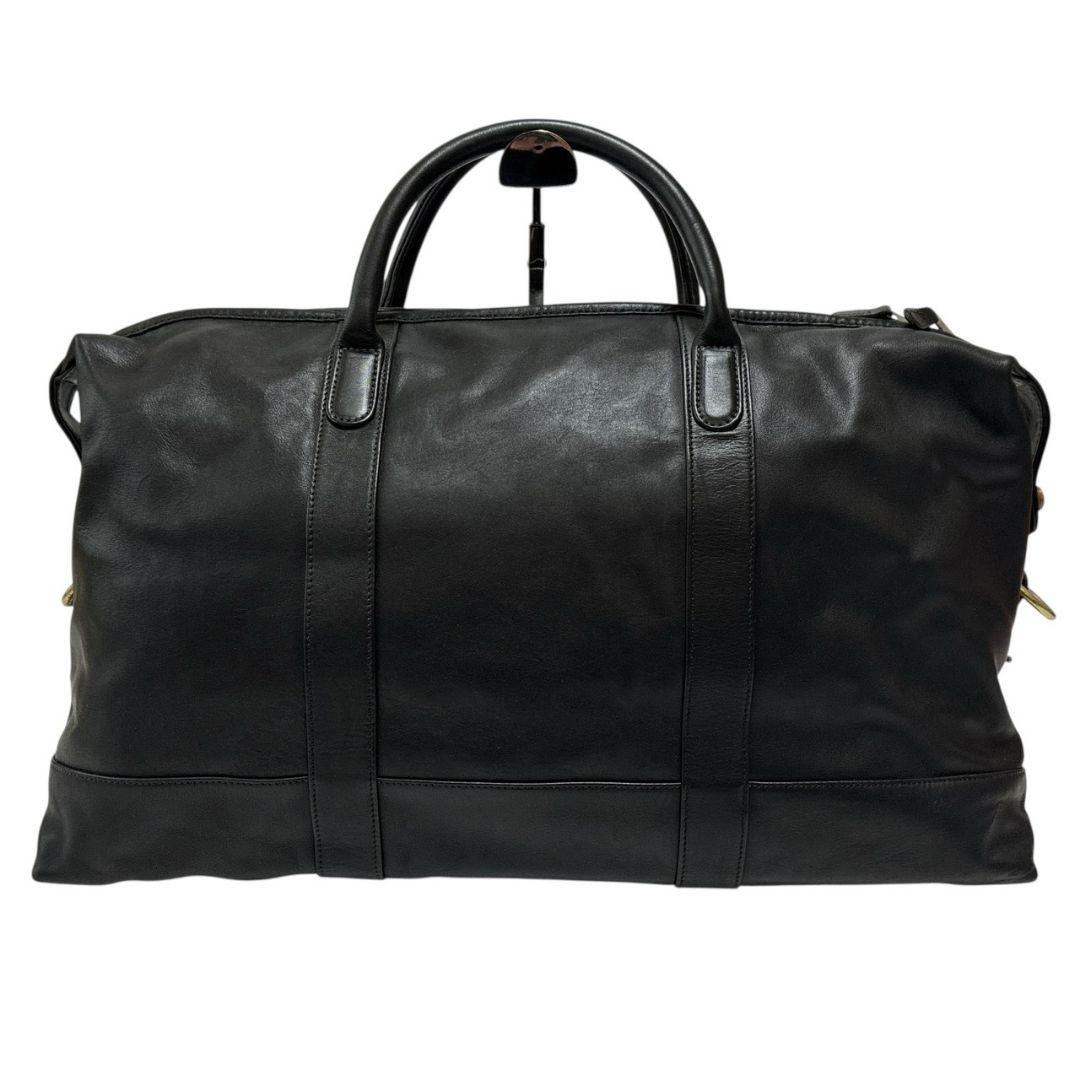 【美品】COACH オールドコーチ ボストンバック2way 本革 ショルダー 黒