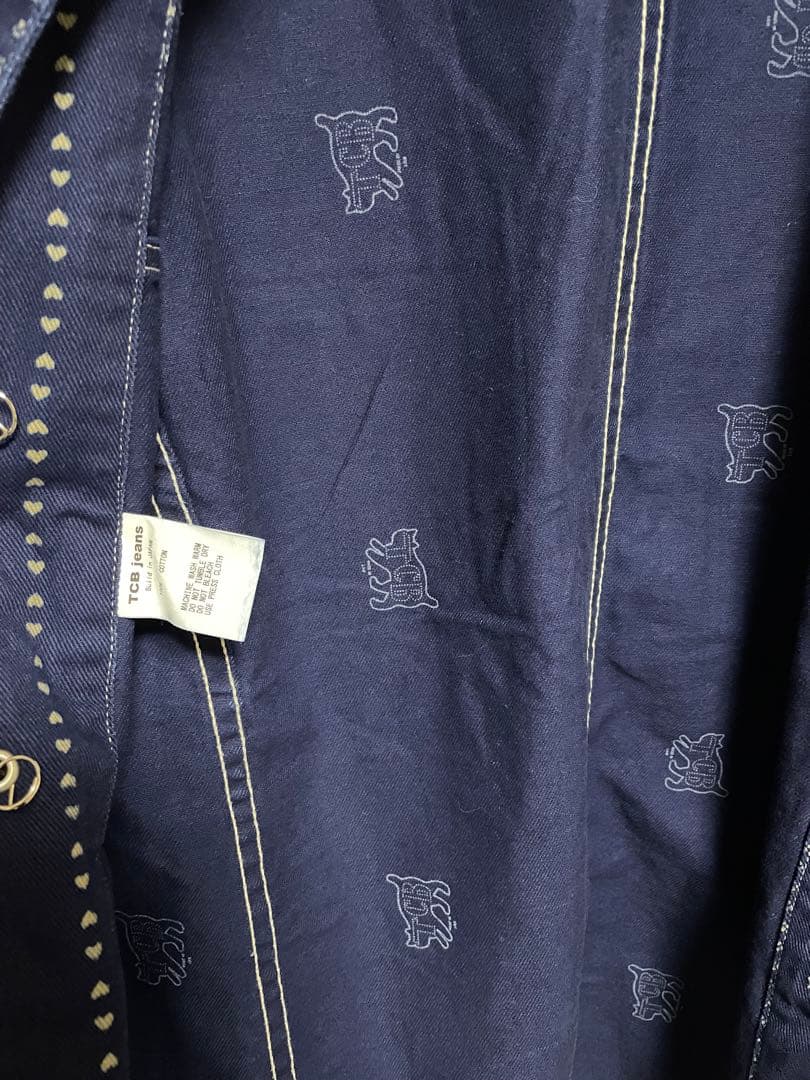 TCB ジーンズ Cathartt Chore Coat Paw Stripe