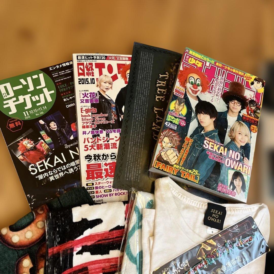 セカオワ　グッズまとめ売り　約45点　ポスター　タオル　CDなど