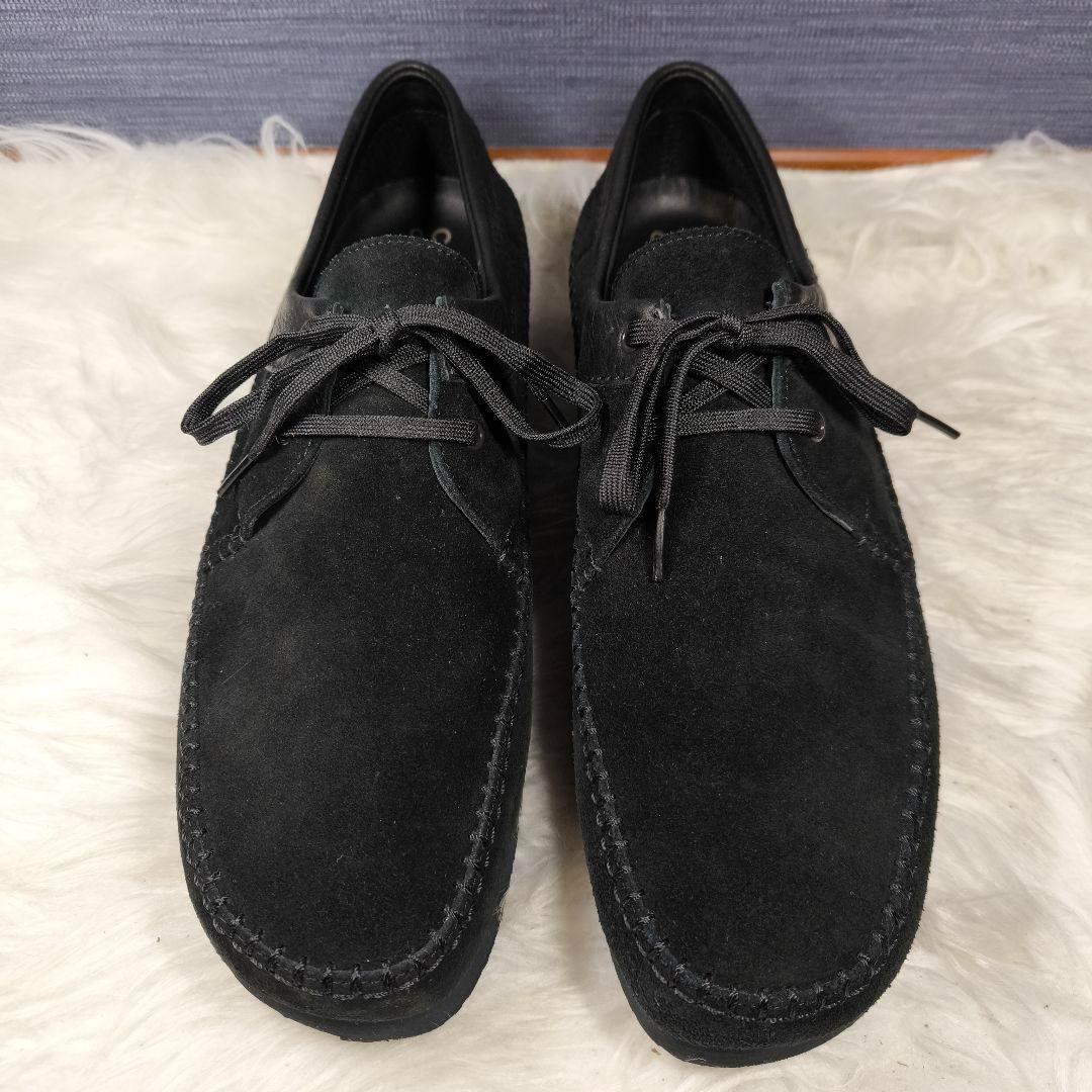 極美品【クラークス】Wallabee GTX 29 スエード レザー ビブラム