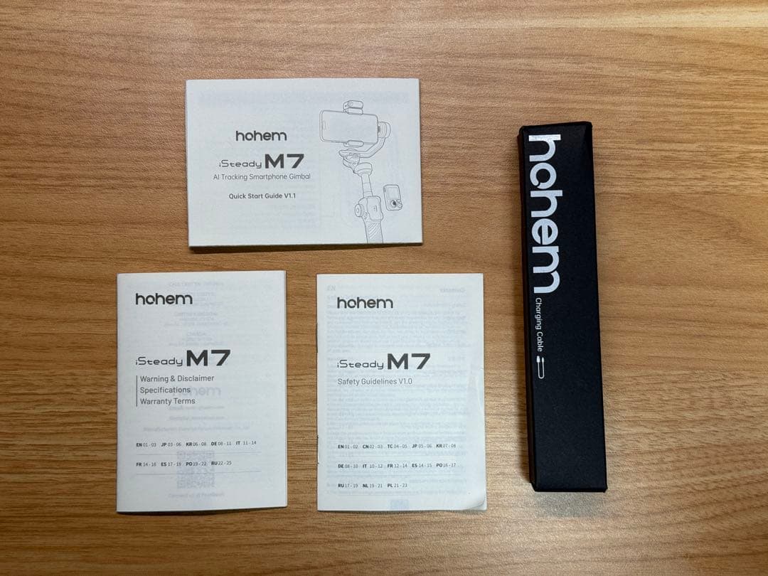 hohem M7 スマホ ジンバル スタビライザー
