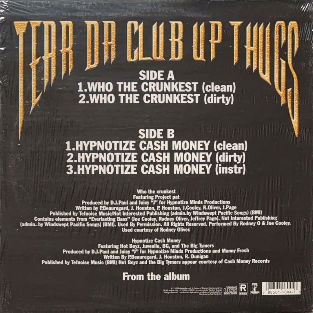 洋楽 Tear Da Club Up Thugs - Who The Crunkest