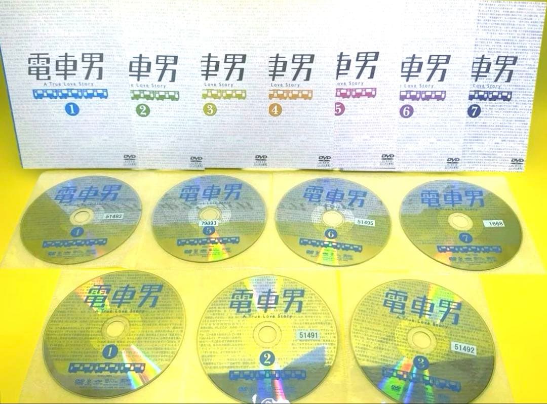 電車男 DVD （DX最後の聖戦付き）全8巻 ★伊東美咲 / 伊藤淳史