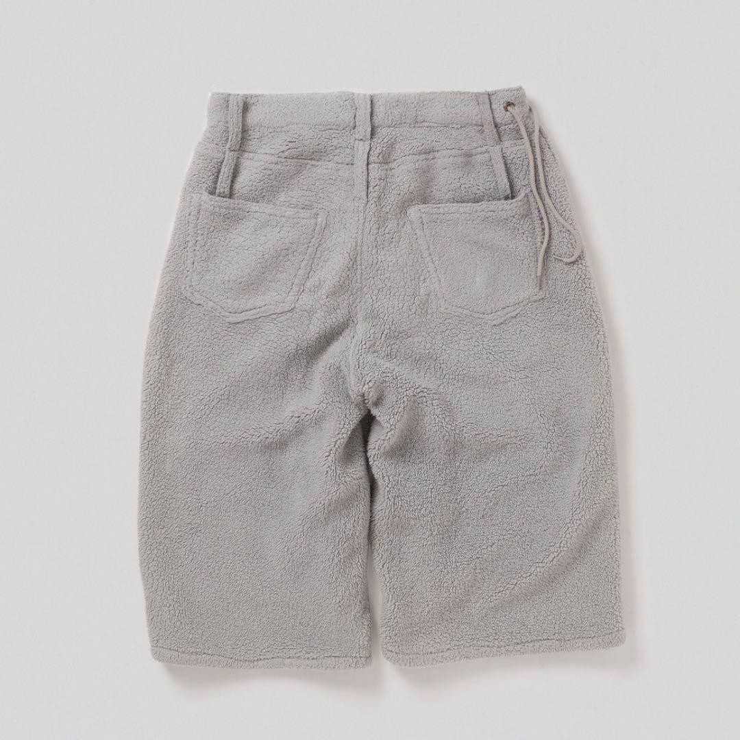 パンツ HIROKI TSUZUKI BOA FLEECE CROPPED PANTS