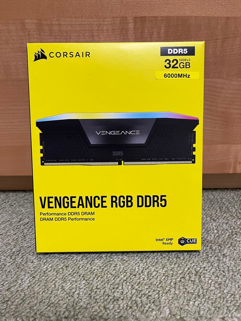 【新品未開封】CORSAIR RGB DDR5 32GB 6000MHz