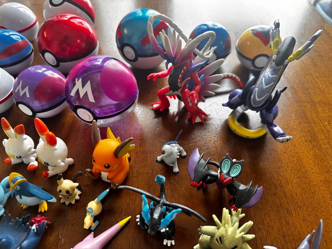 【中古】ポケモン フィギュアとボールセット