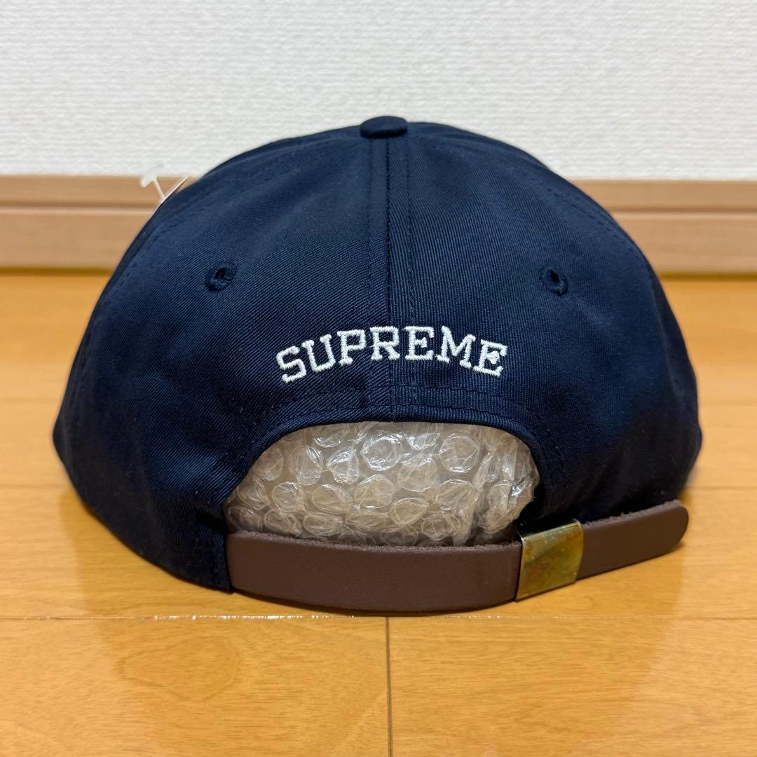 新品 Supreme S Logo 6-Panel ネイビー 14aw タグ付き